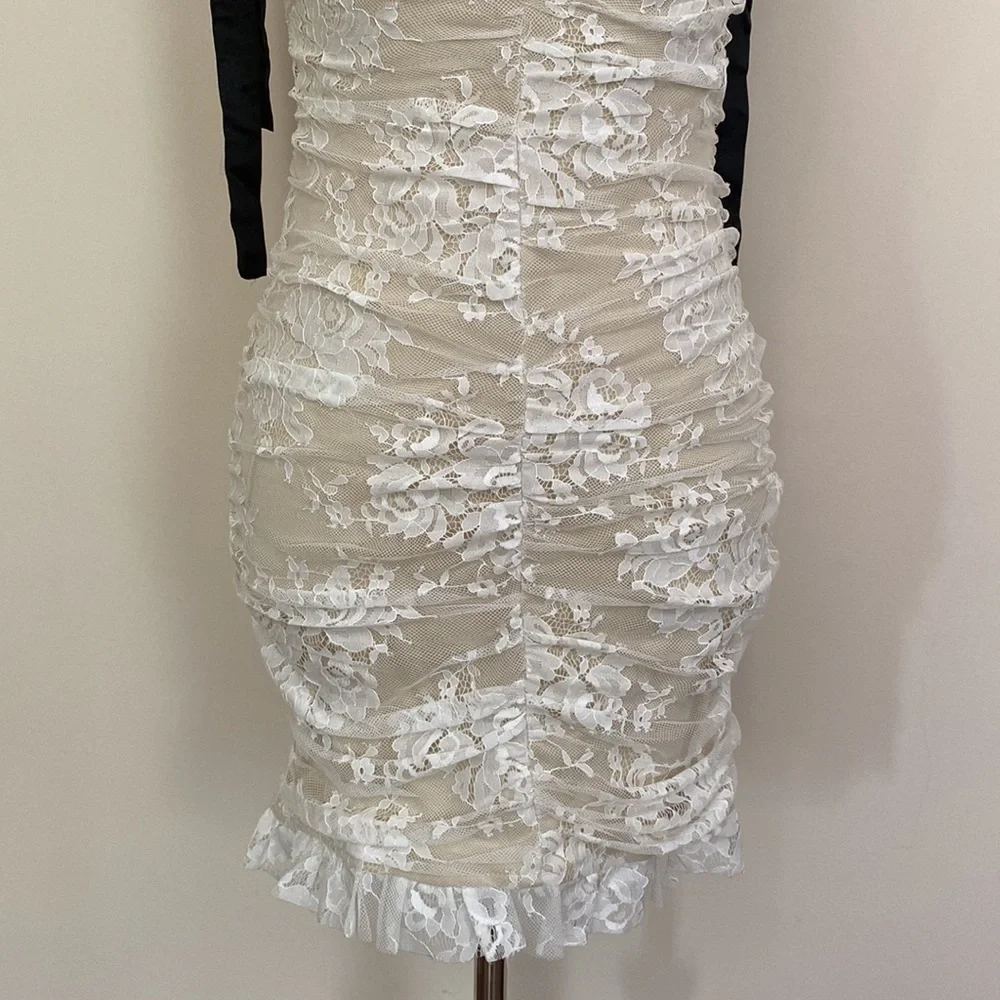 NWT Lace Mini Dress with Multi-Way Straps